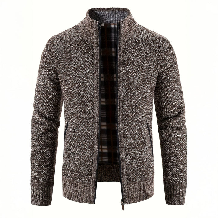 GILET HOMME LUXE AVEC FERMETURE ÉCLAIR