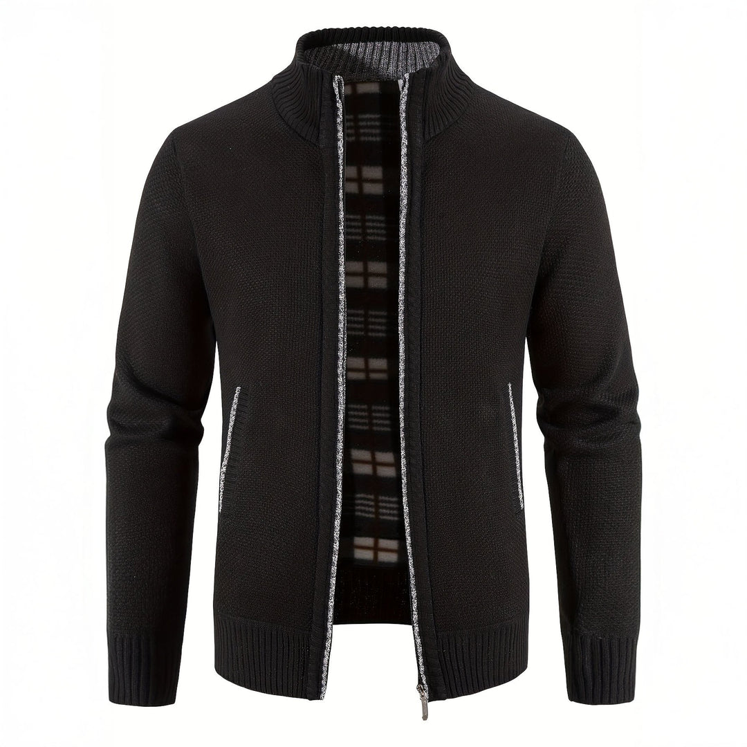 GILET HOMME LUXE AVEC FERMETURE ÉCLAIR