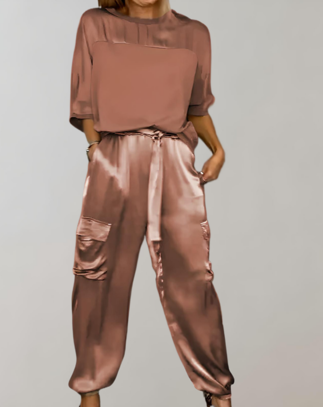 Finley - Ensemble de Lounge Cargo Soie