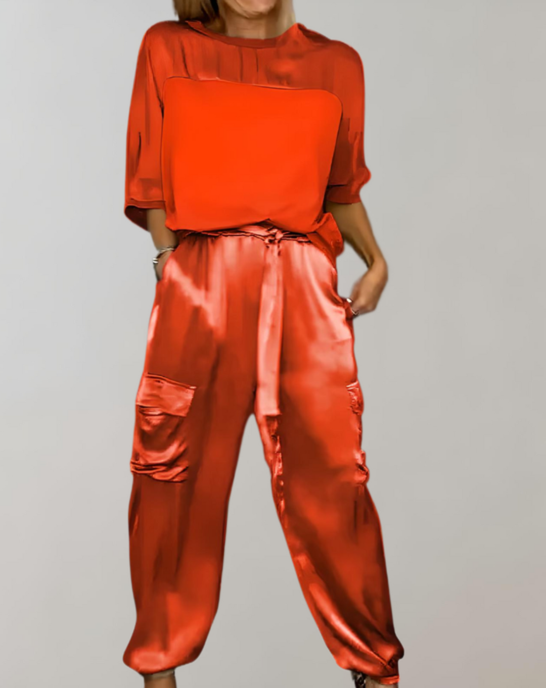 Finley - Ensemble de Lounge Cargo Soie