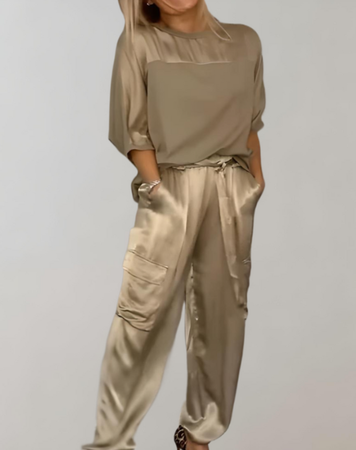 Finley - Ensemble de Lounge Cargo Soie