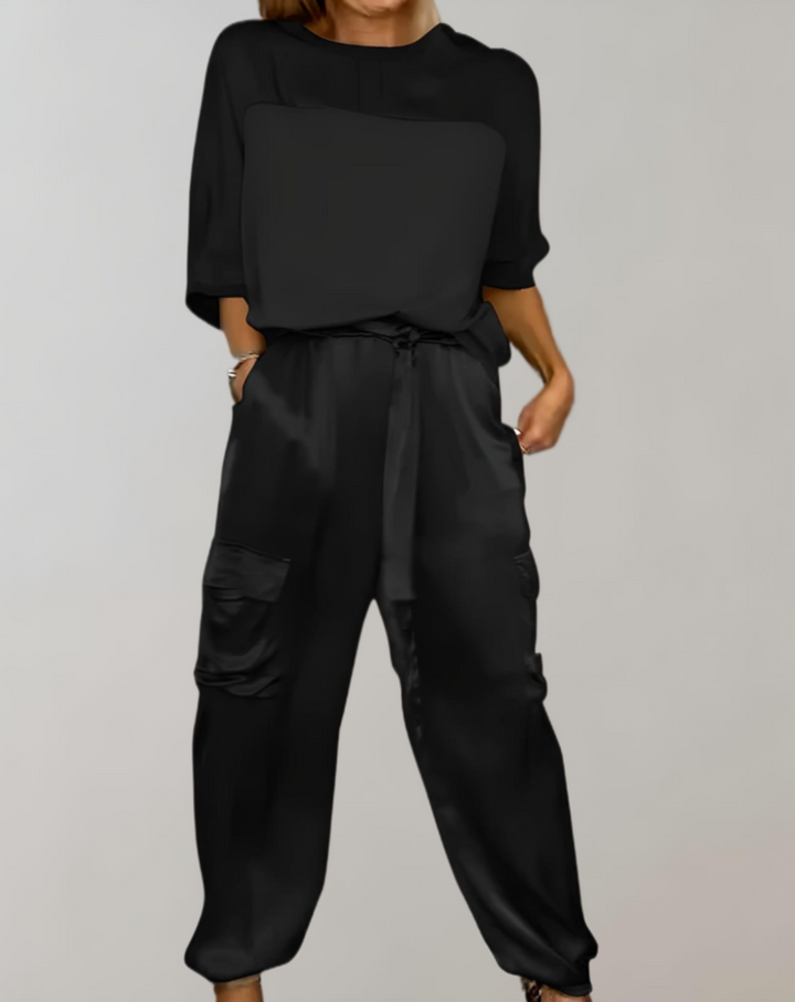 Finley - Ensemble de Lounge Cargo Soie