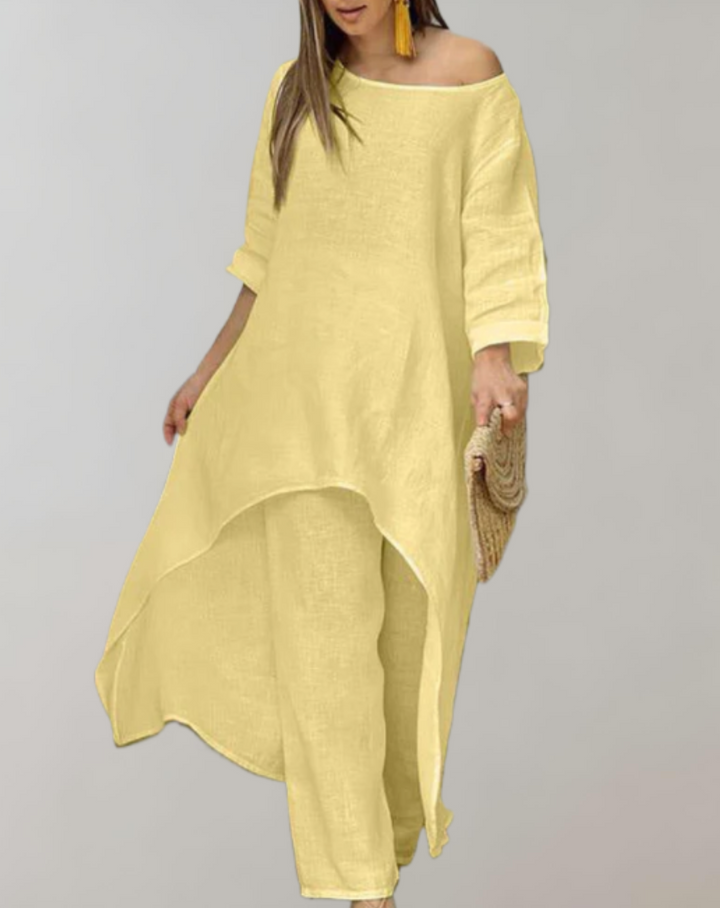 Ensemble de pantalons 2 pièces pour femmes - Carline