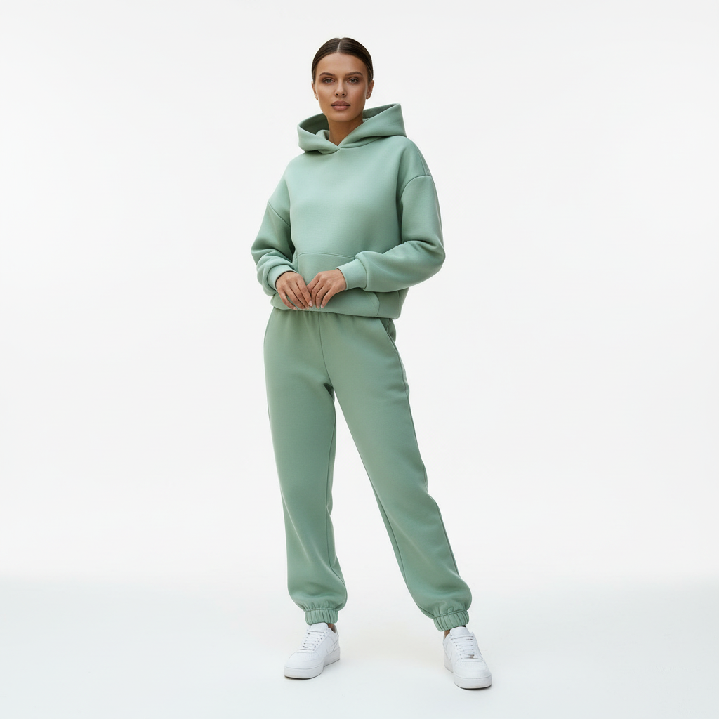 Ensemble de Jogging Doux et Chaud