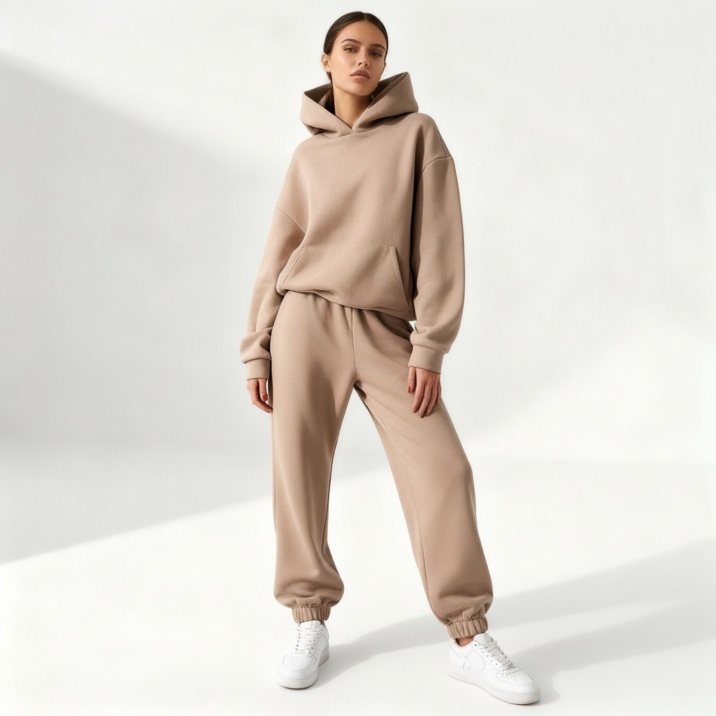 Ensemble de Jogging Doux et Chaud