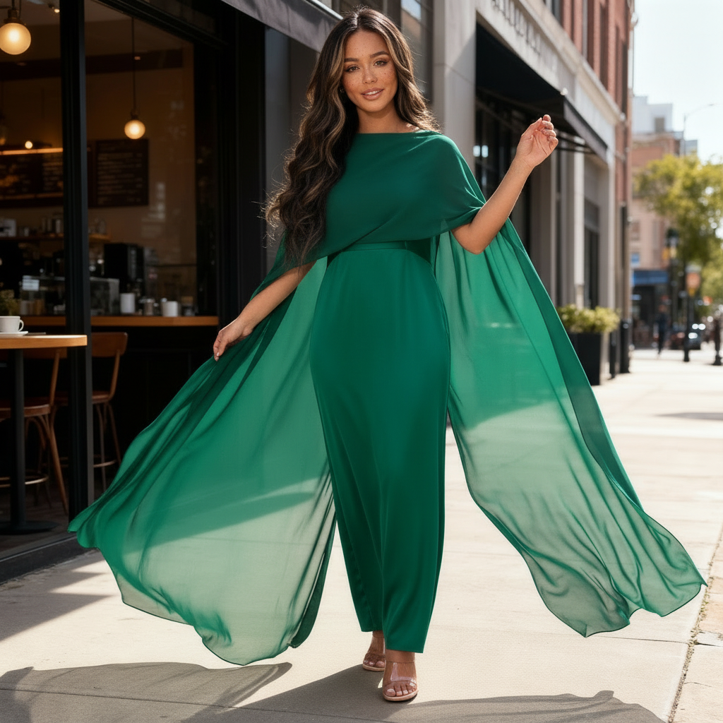 Robes longues pour femmes en satin