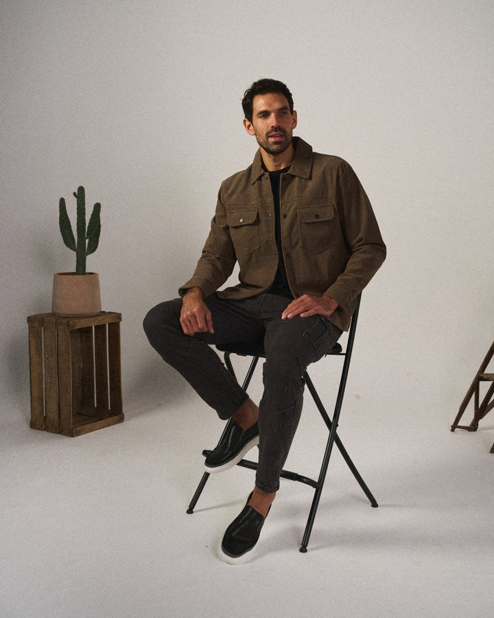 CHAUSSURES À ENFILER MODERNES POUR HOMMES