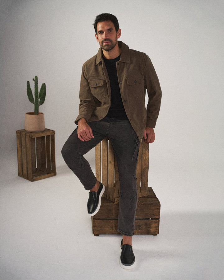 CHAUSSURES À ENFILER MODERNES POUR HOMMES