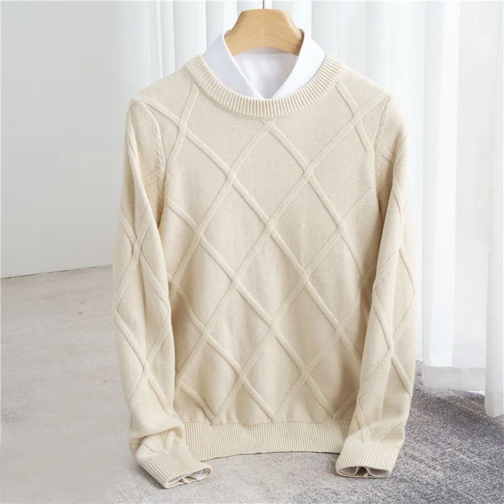 Pull Argyle en Cachemire