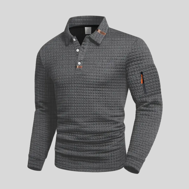 CHEMISE CLASSIQUE À MANCHES LONGUES POUR HOMMES