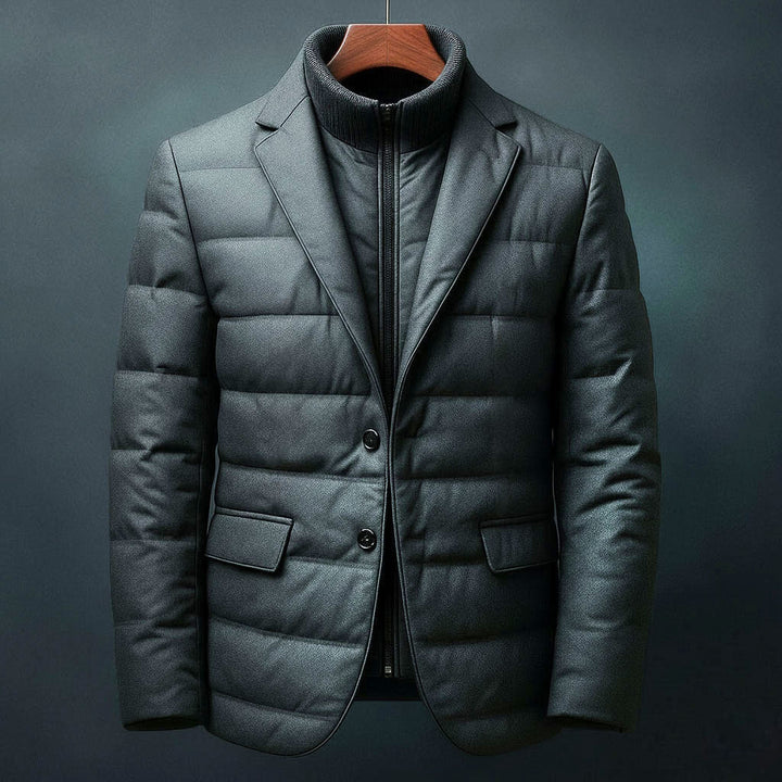 VESTE HYBRIDE MATELASSÉE POUR HOMME