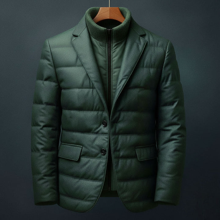 VESTE HYBRIDE MATELASSÉE POUR HOMME