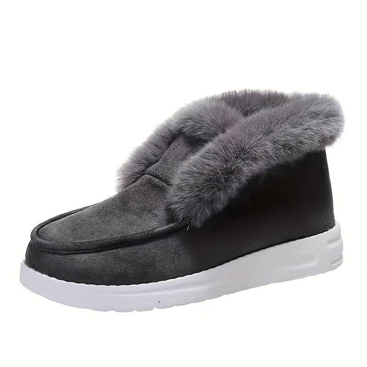 Lancy - Cosy Fluffy Sneakers for Women