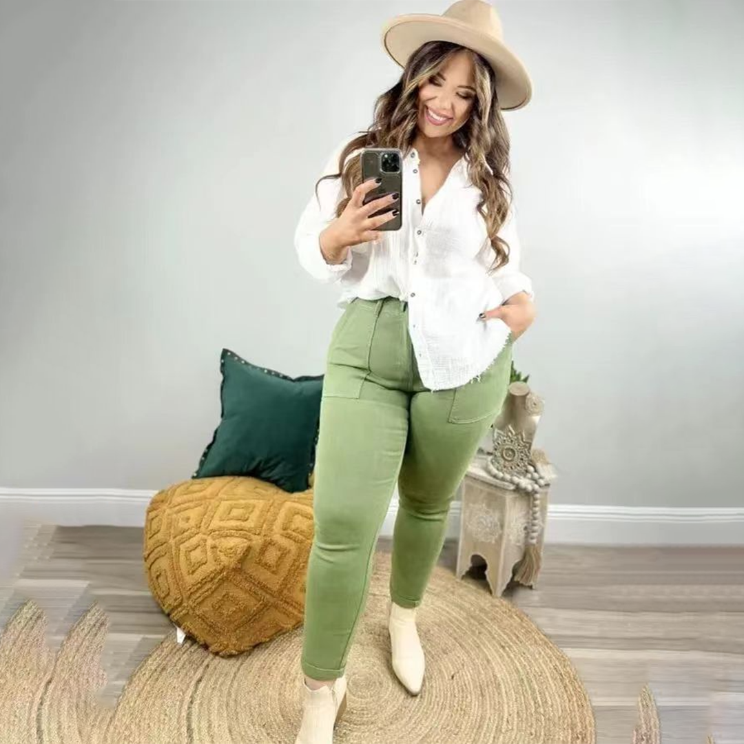 LACEY - Pantaloons de jogging confort extensible