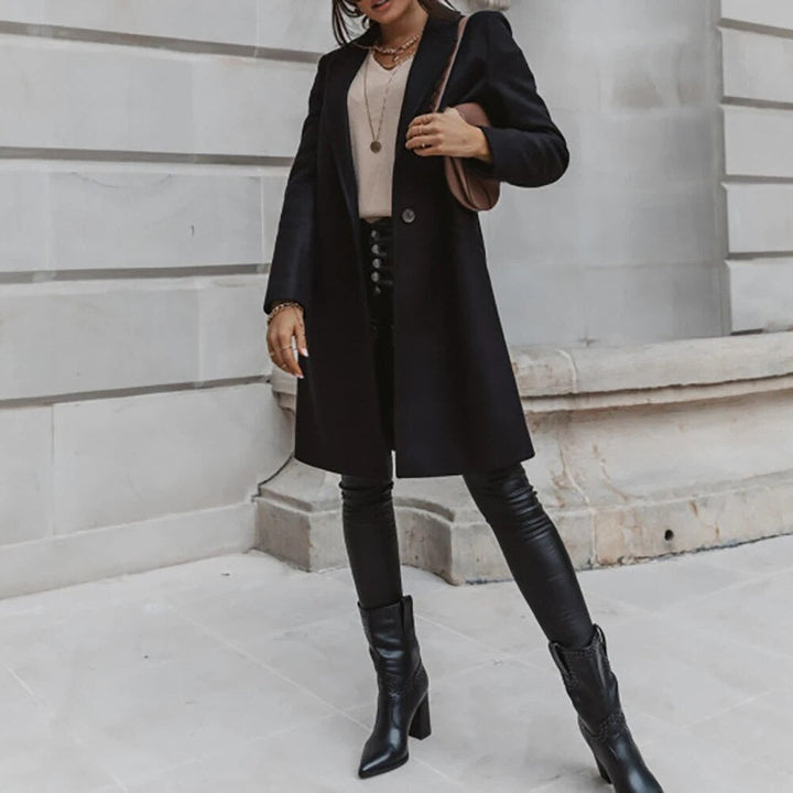 Britannia | Veste longue élégante en laine pour un look intemporel