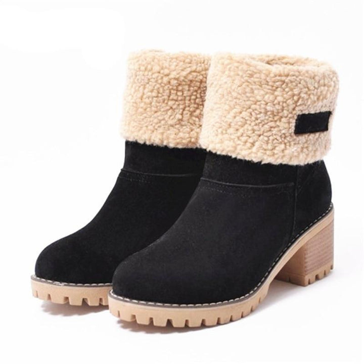 Jasmine | Bottes de neige élégantes et confortables avec doublure en fourrure synthétique de luxe