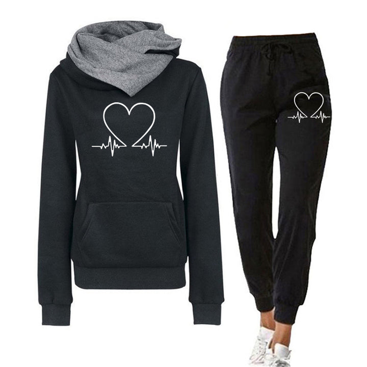 Ensemble de jogging avec pantalon pour femmes