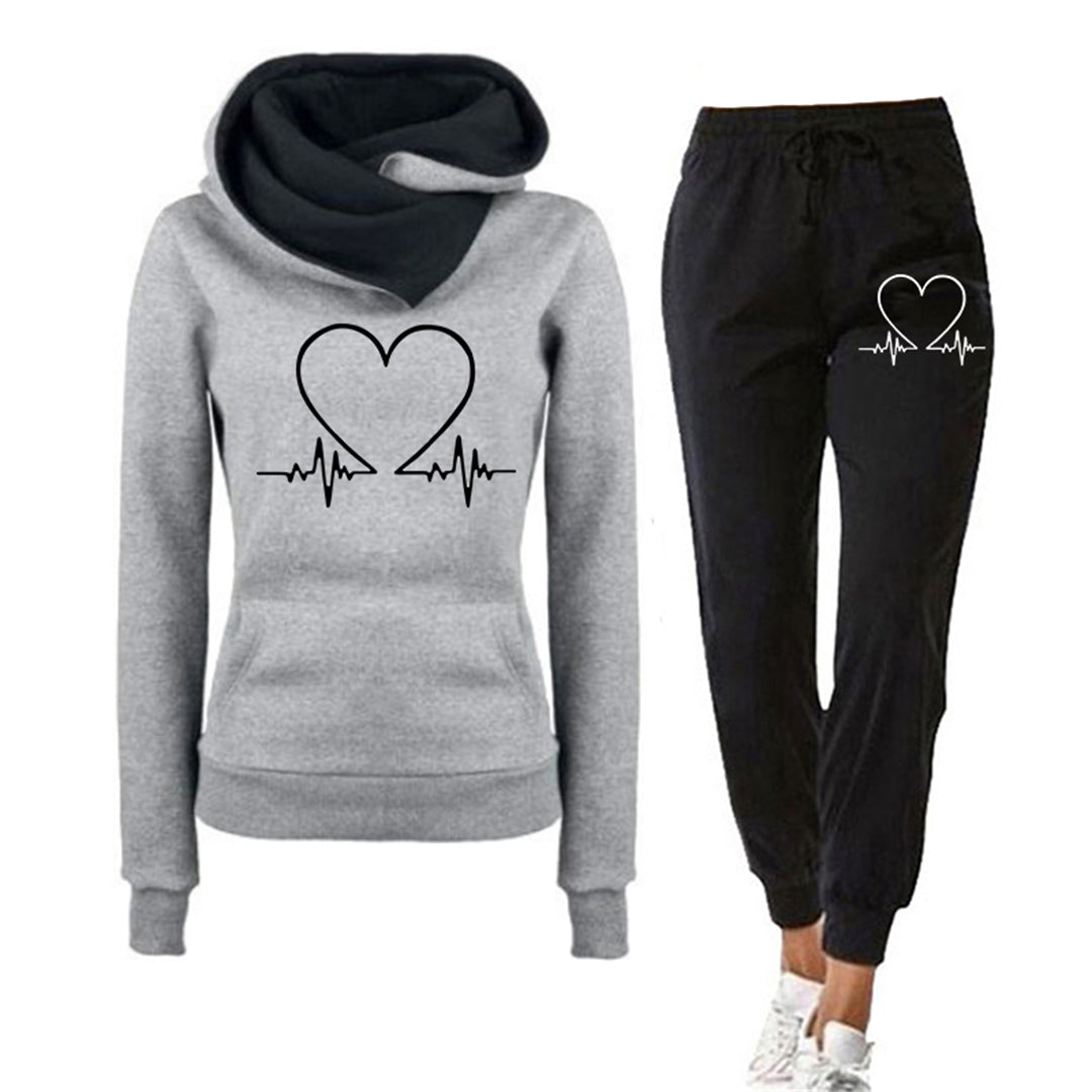 Ensemble de jogging avec pantalon pour femmes