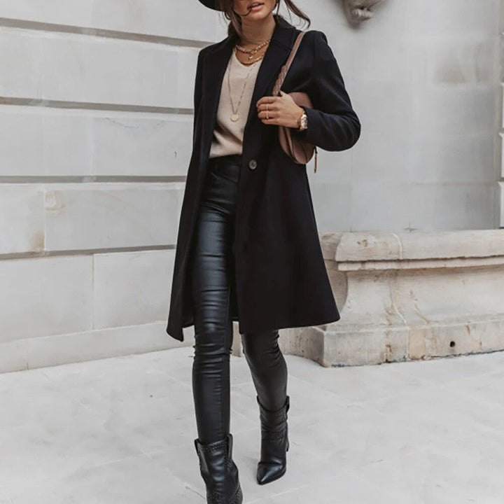 Britannia | Veste longue élégante en laine pour un look intemporel