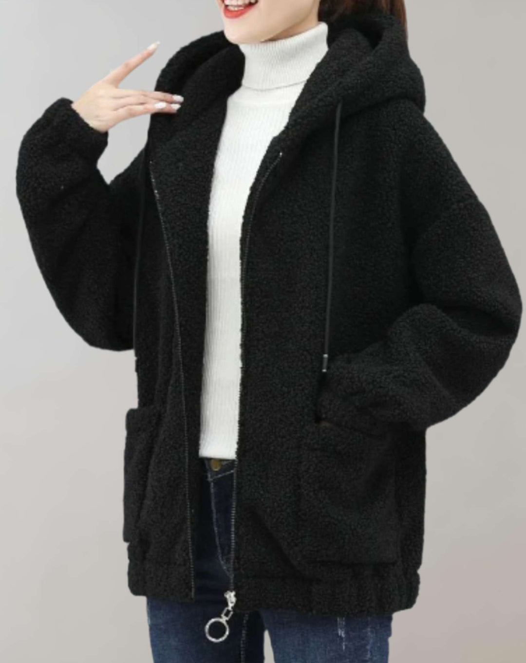 Nienke | Veste d'hiver à capuche pour femmes