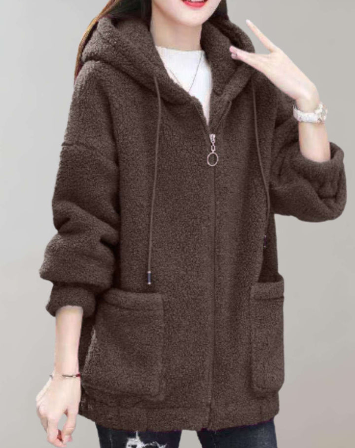 Nienke | Veste d'hiver à capuche pour femmes