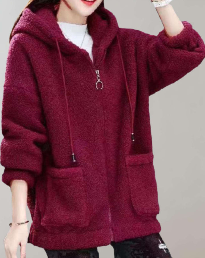 Nienke | Veste d'hiver à capuche pour femmes