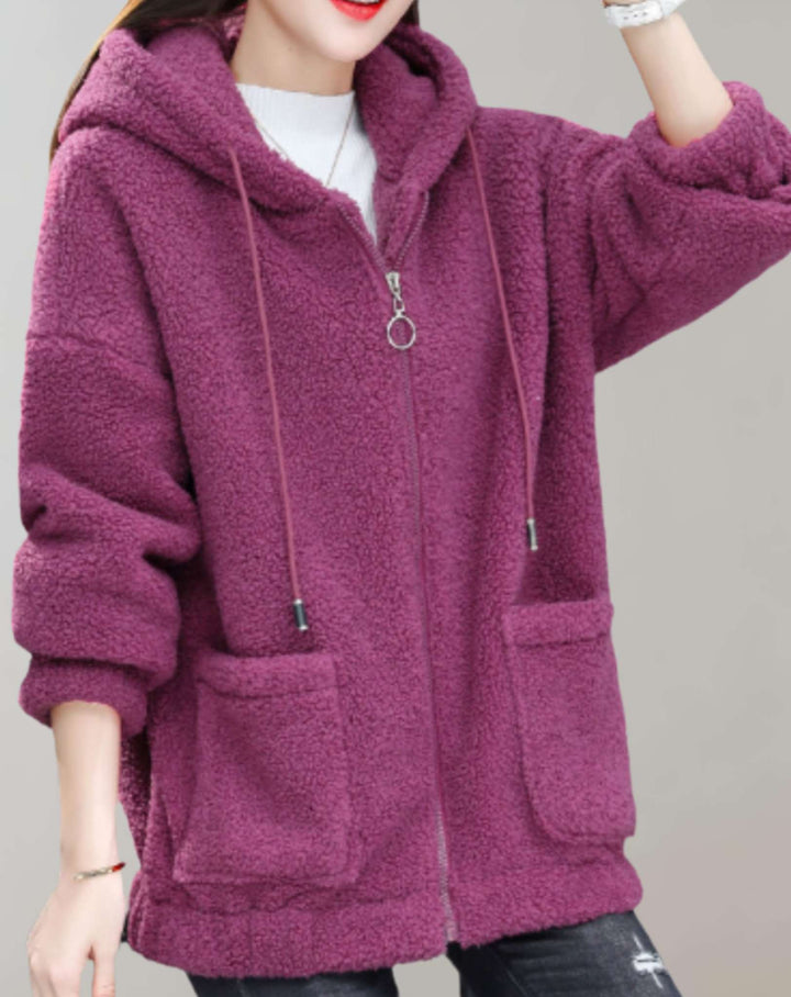 Nienke | Veste d'hiver à capuche pour femmes