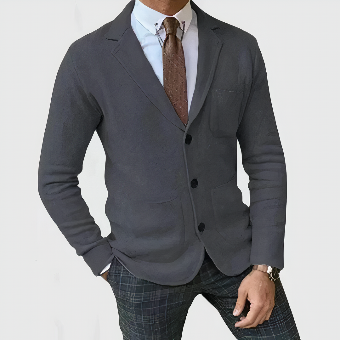 Blazer Business Casual Classique pour Hommes