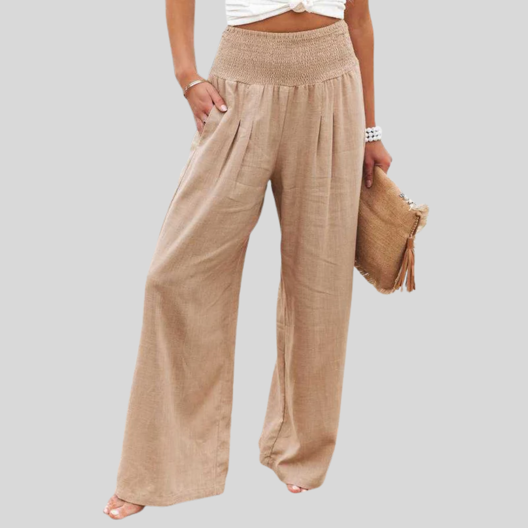 Aileen - Pantalons Large de Plage
