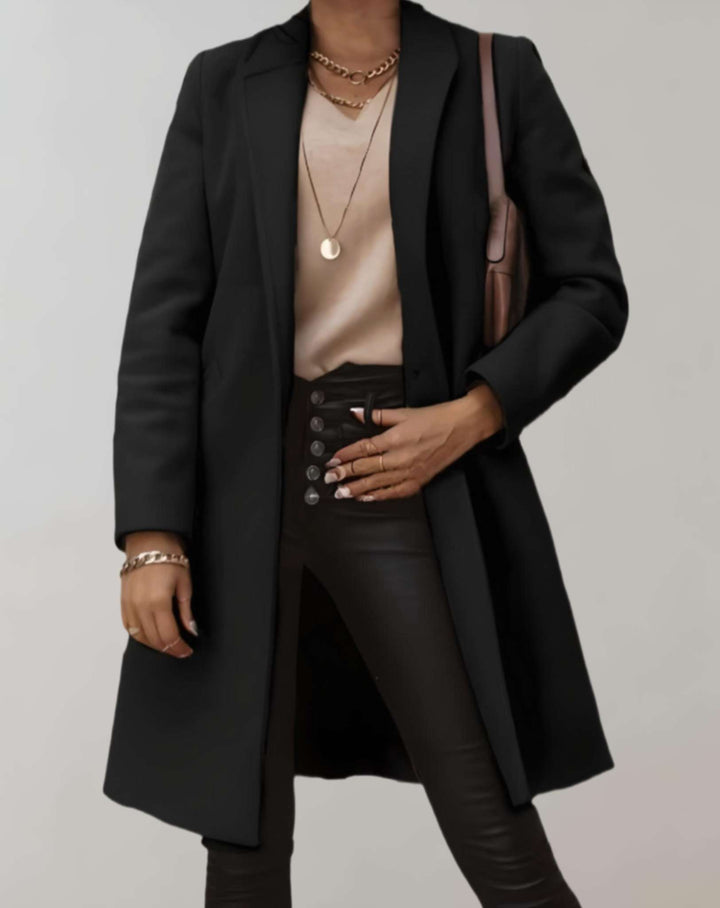 Carolin | Manteau long et élégant pour femmes pour un look stylé