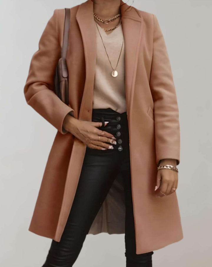Carolin | Manteau long et élégant pour femmes pour un look stylé