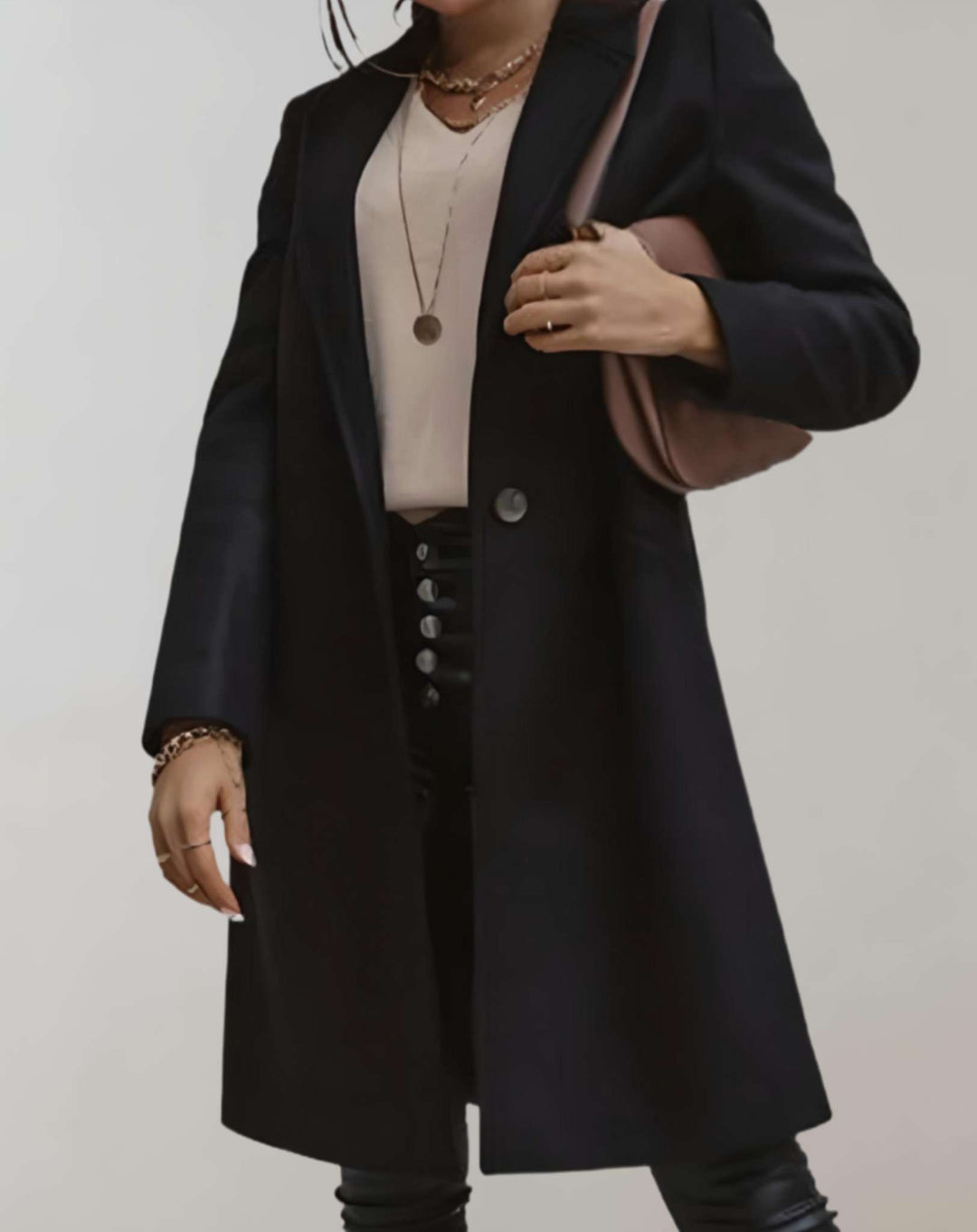 Carolin | Manteau long et élégant pour femmes pour un look stylé