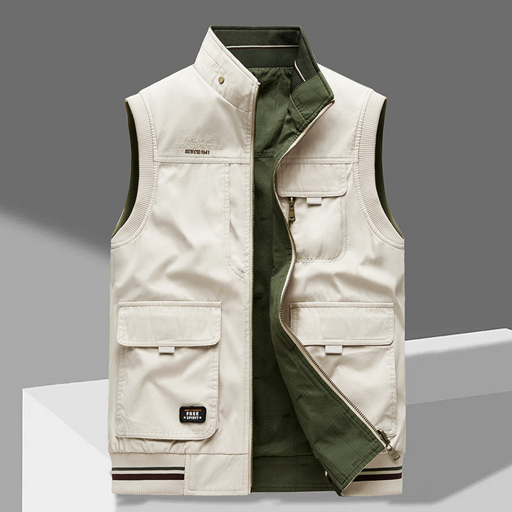 GILET ÉLÉGANT CLASSIQUE POUR HOMMES