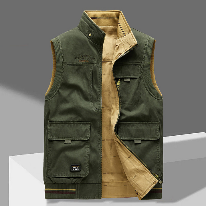 GILET ÉLÉGANT CLASSIQUE POUR HOMMES