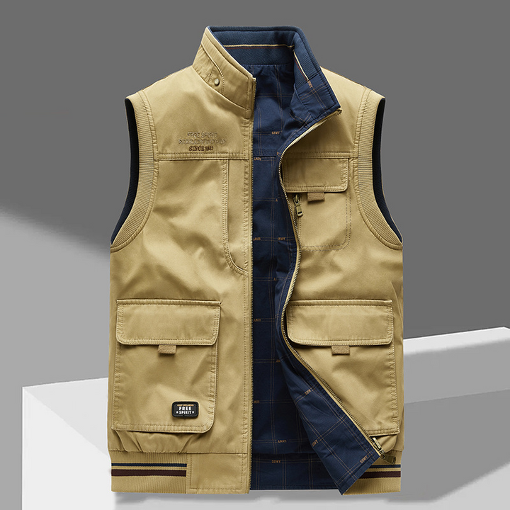 GILET ÉLÉGANT CLASSIQUE POUR HOMMES