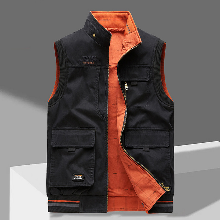 GILET ÉLÉGANT CLASSIQUE POUR HOMMES