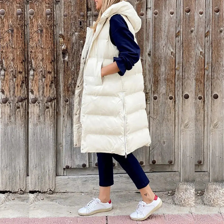 Maple | Veste en coton sans manches élégante