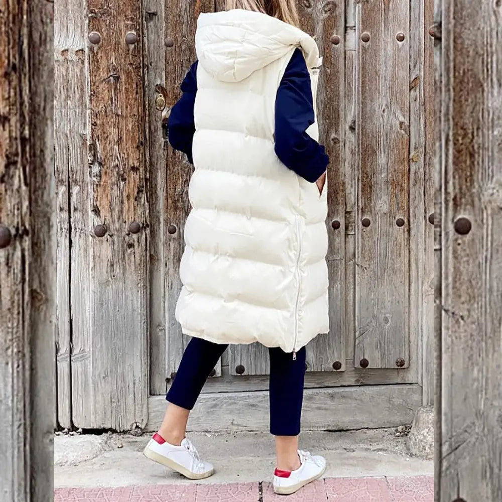 Maple | Veste en coton sans manches élégante