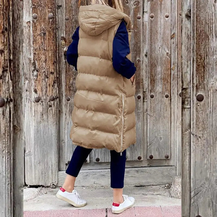 Maple | Veste en coton sans manches élégante