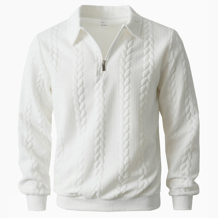 POLO ZIPPÉ ÉLÉGANT POUR HOMME