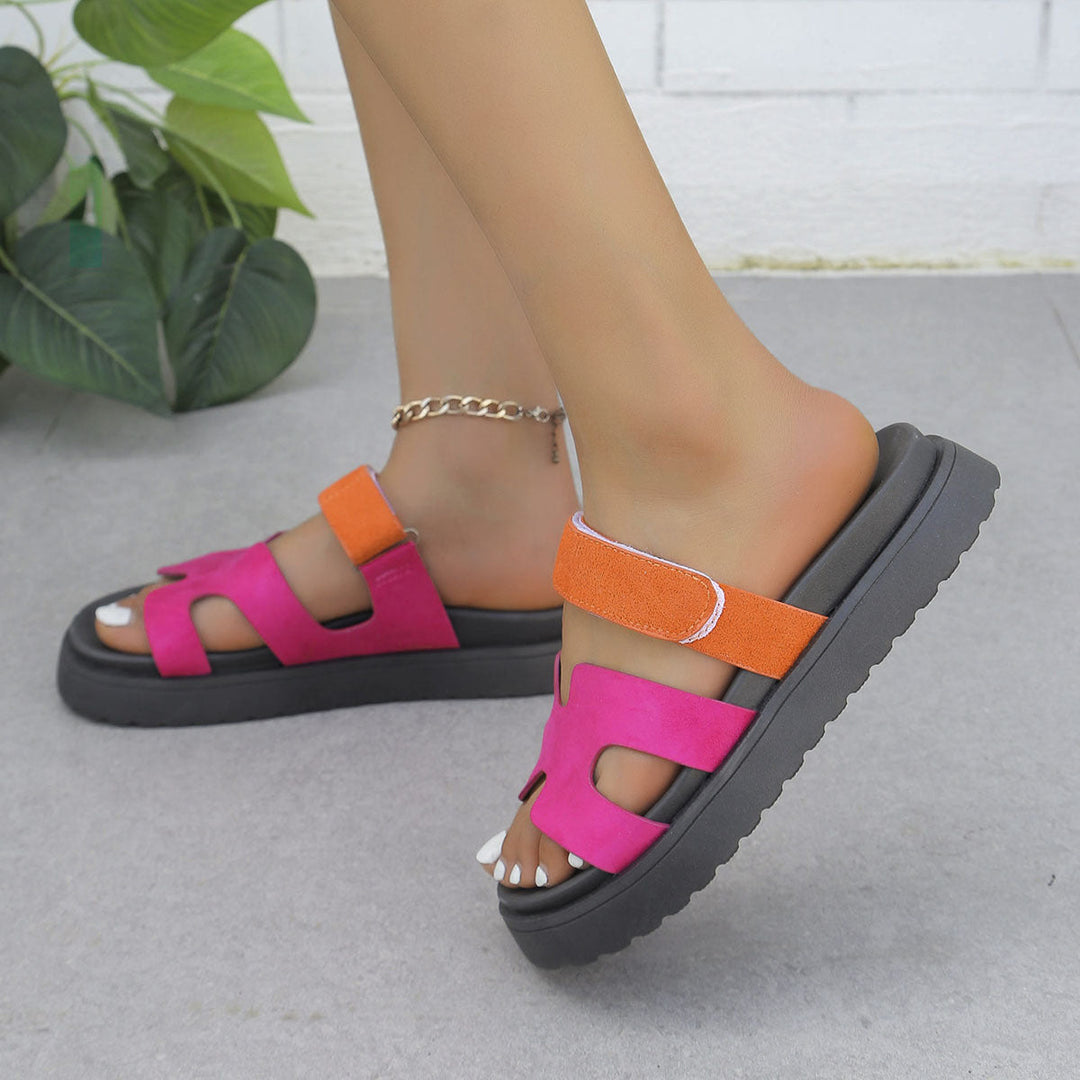 Samra - Sandales à plateforme élégantes et décontractées pour un chic sans faille