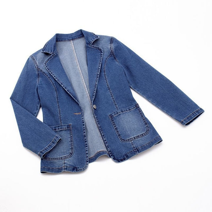 Matilda | Blazer en denim intemporel