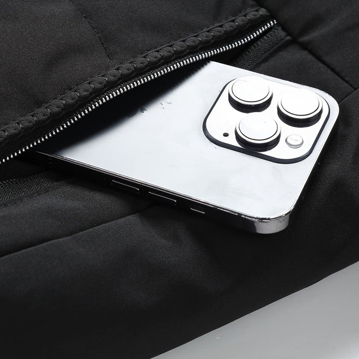 VESTE D’HIVER ÉLÉGANTE ZIPPÉE POUR HOMME