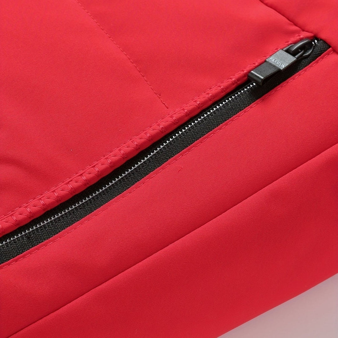 VESTE D’HIVER ÉLÉGANTE ZIPPÉE POUR HOMME