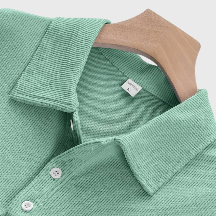CHEMISE EN CORDON À MANCHES LONGUES POUR HOMME