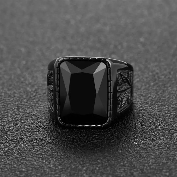 Bague sigillaire en acier inoxydable