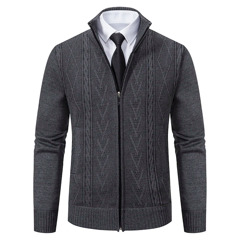 GILET HOMME AVEC ZIP DE LUXE