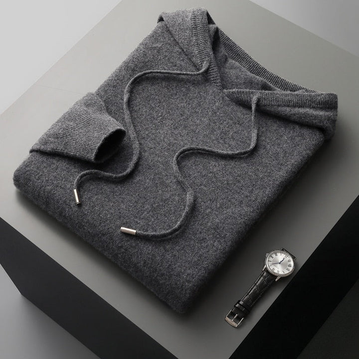 SWEAT À CAPUCHE MOELLEUX ET ÉLÉGANT POUR HOMME