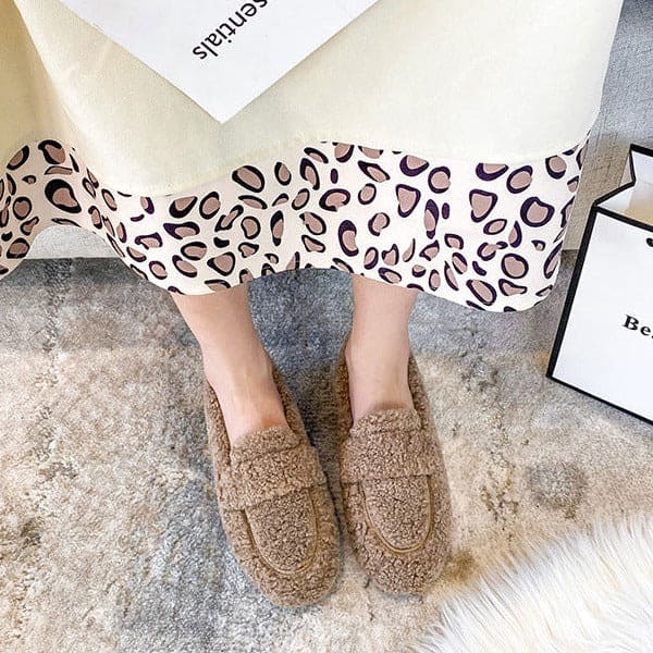 Tina - Sandales en peluche élégantes et souples pour femmes