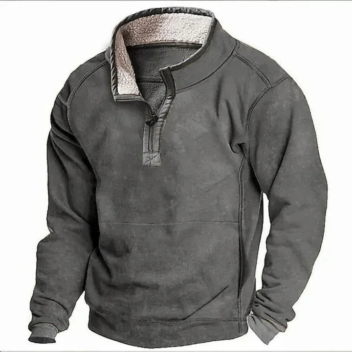 PULL ZIPPÉ D'HIVER COSY POUR HOMMES